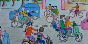Tranh vẽ xe đạp điện: Bức tranh về xe đạp điện sẽ mang đến cho bạn một trải nghiệm thú vị và đầy hiện đại. Họa sĩ đã tài tình thể hiện tất cả tính năng và ưu điểm của xe đạp điện trong bức tranh này. Hãy cùng xem hình ảnh để tìm kiếm chiếc xe đạp đến từ tương lai.